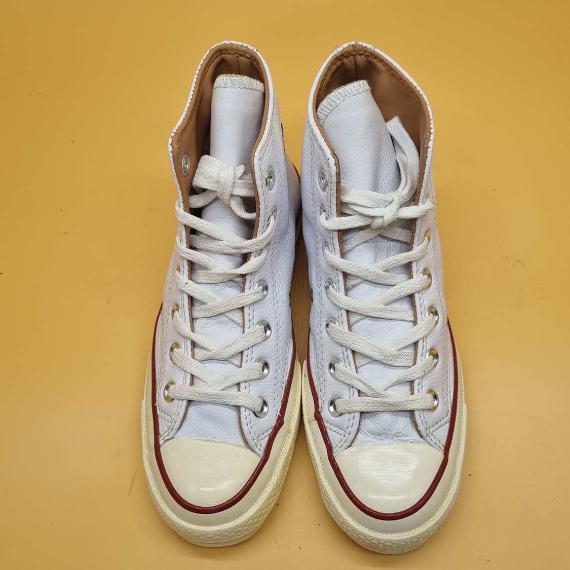 컨버스 척70 레더 화이트 하이탑220. 상품이미지2