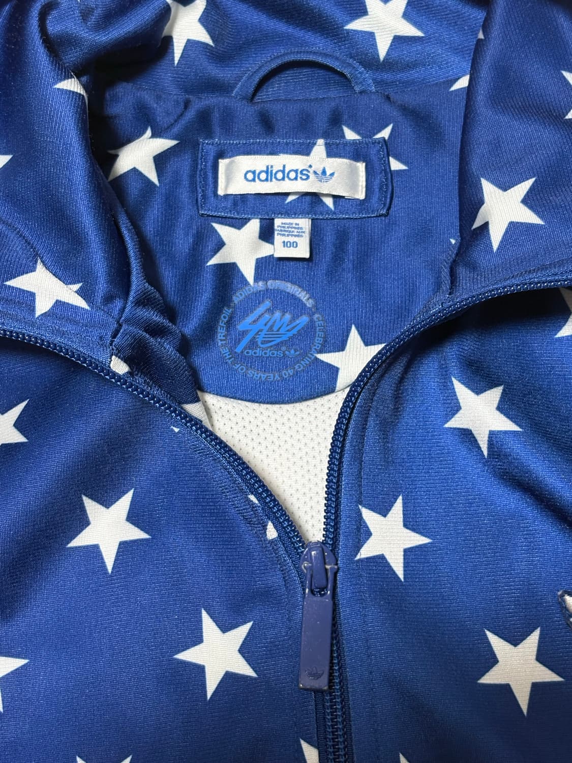 아디다스 제레미스캇 빈티지 별 져지 블루 100 상품이미지3
