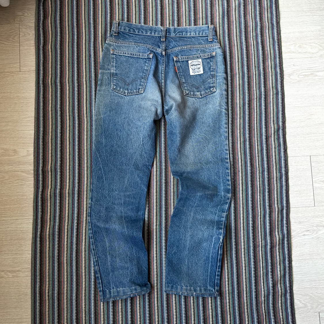 70s 리바이스 오렌지탭 데님 팬츠 상품이미지1