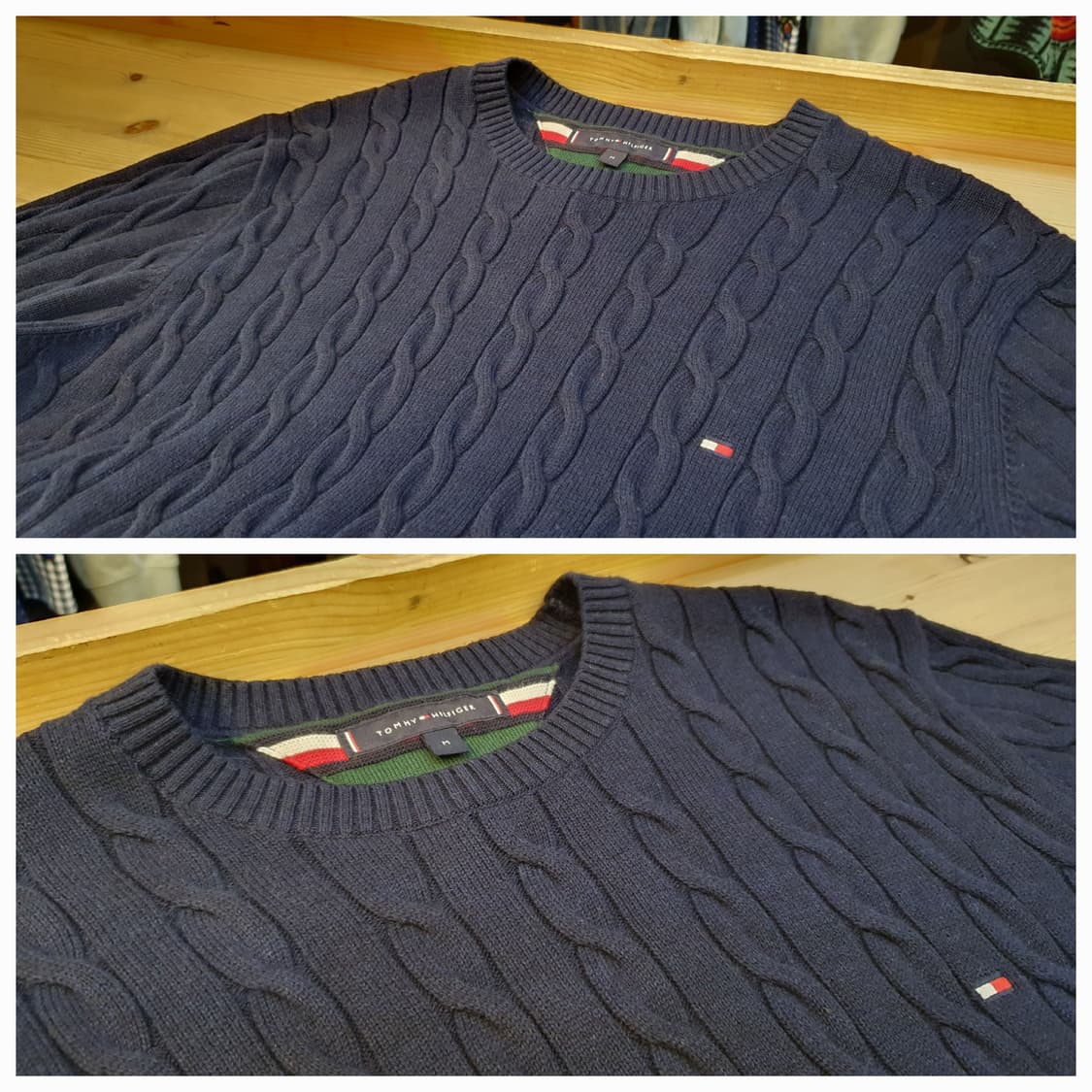 95.타미 케이블 니트 상품이미지3