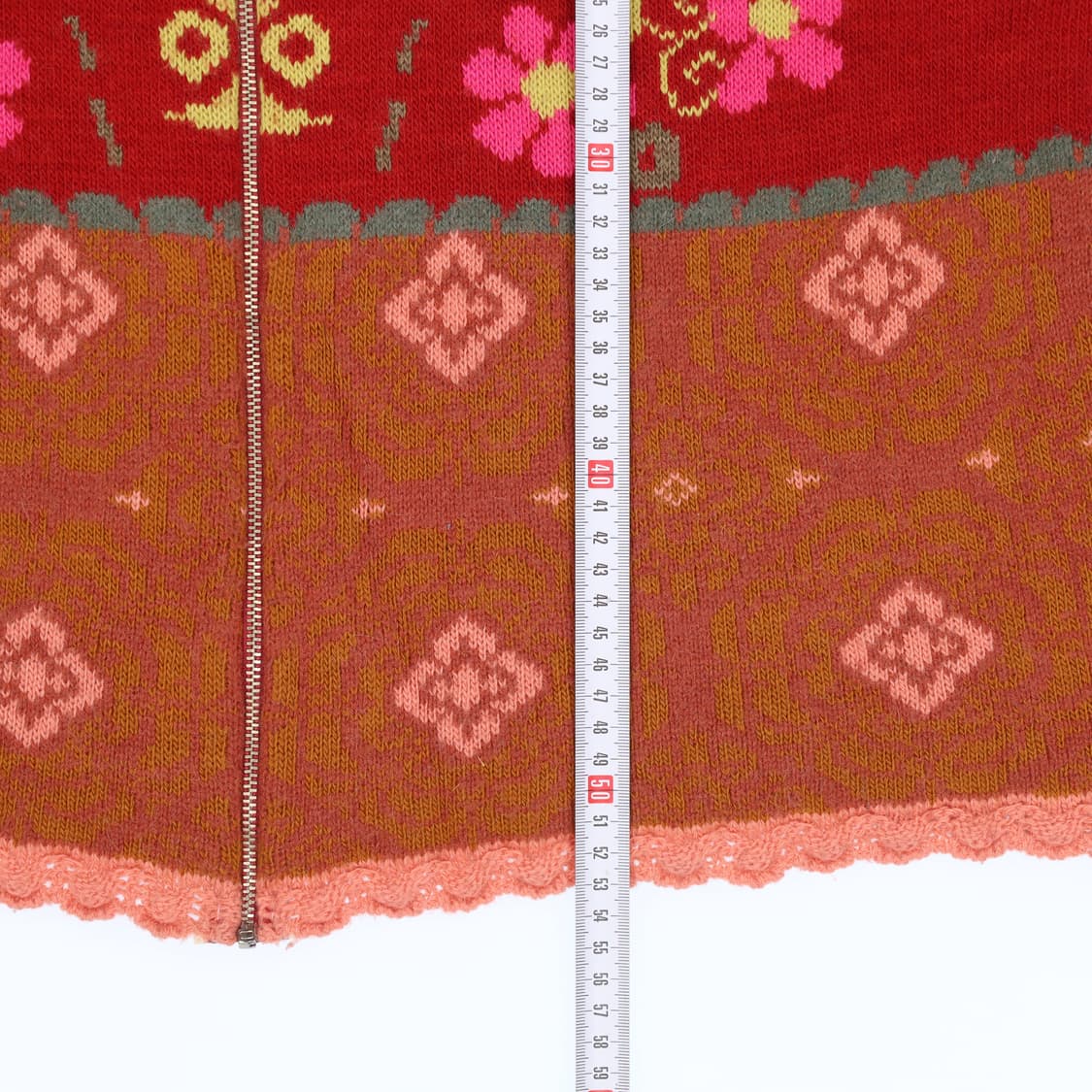 오일릴리 플라워 니트 집업 N7530 상품이미지5