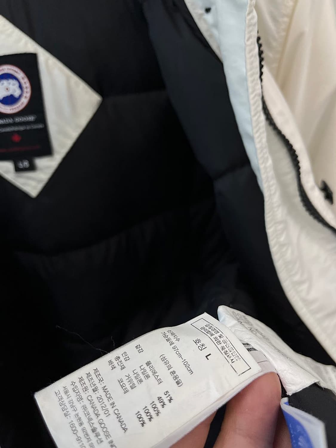 여) 캐나다구스 블랙와펜 롱패딩 상품이미지7