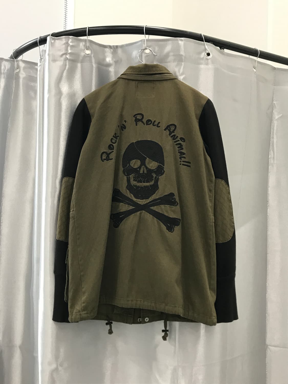 Glad News Khaki Skull militery jacket 상품이미지5