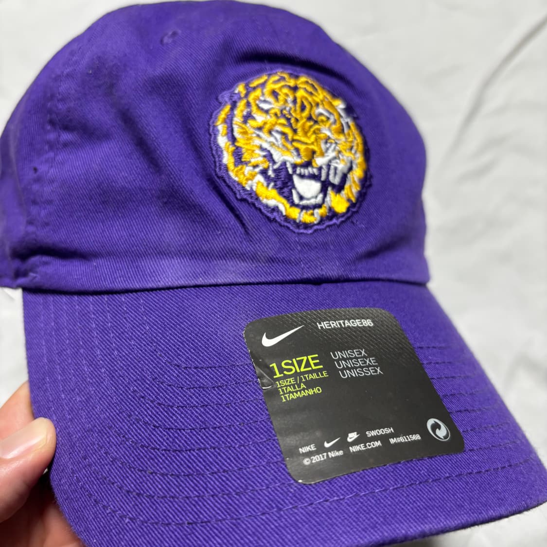 나이키 퍼플 LSU 타이거즈 헤리티지86 볼캡 상품이미지2
