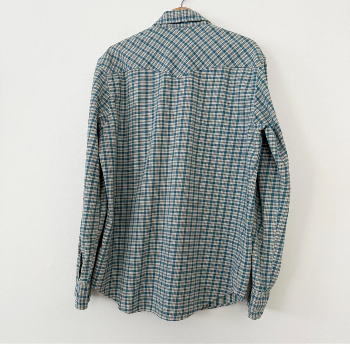 RRL plaid westren shirt XL 상품이미지3