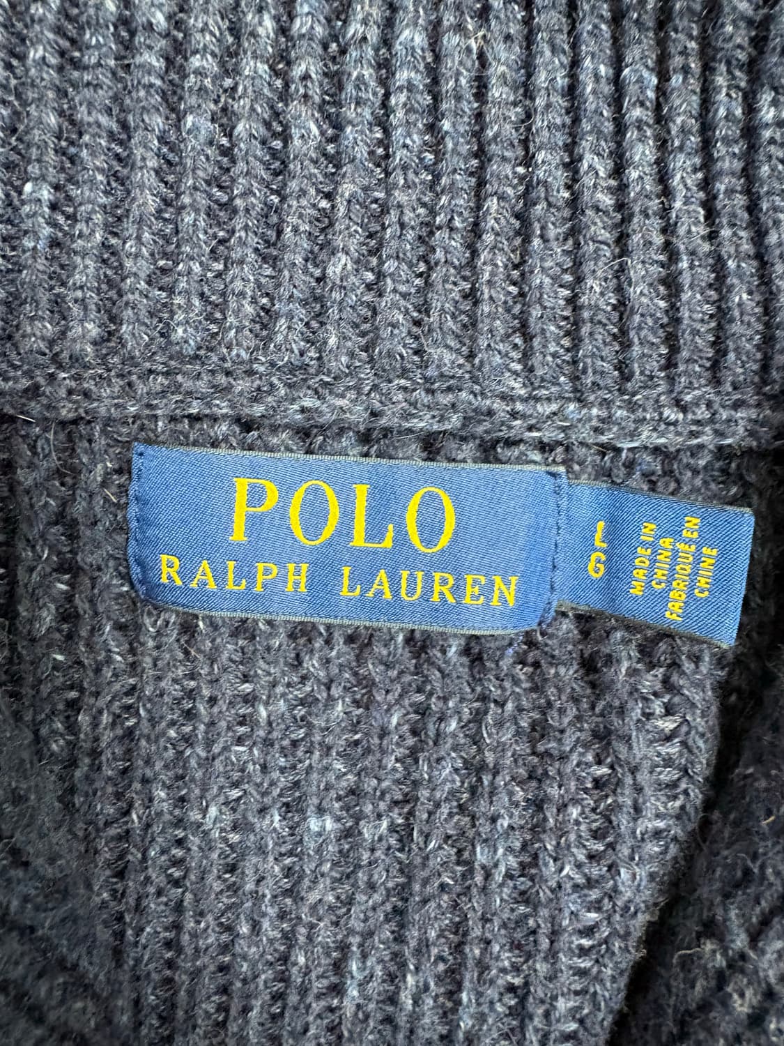 폴로 랄프로렌 가디건 네이비 상품이미지7