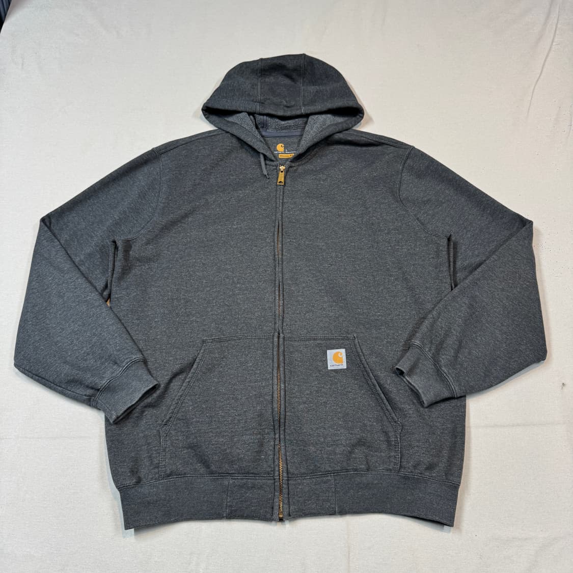 L) 칼하트 미드웨이트 오리지널핏 후드집업 차콜 그레이 상품이미지1