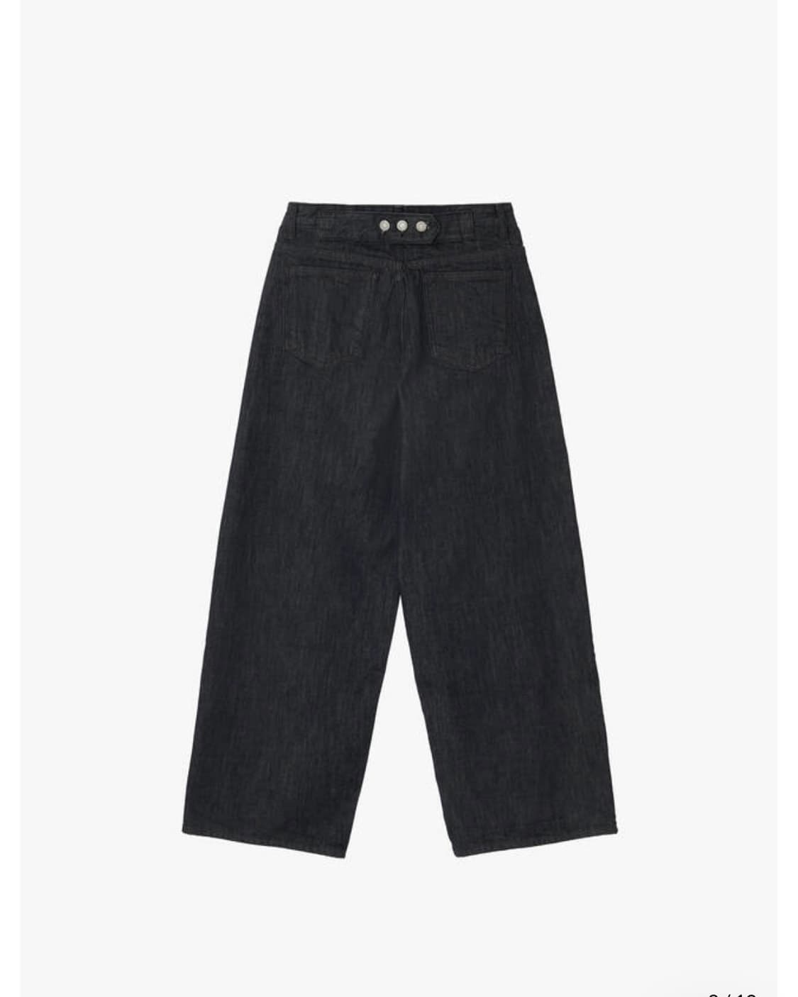 GBH 25FW WIDE CINCH BACK JEAN 상품이미지3