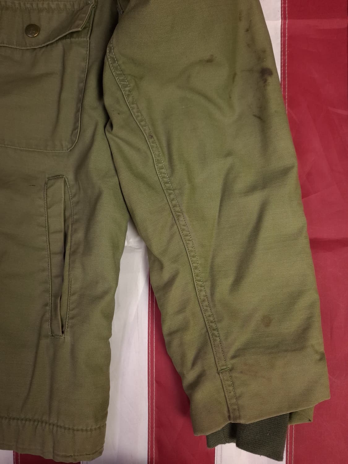 오리지날 미해군 A-2 덱자켓 상품이미지8