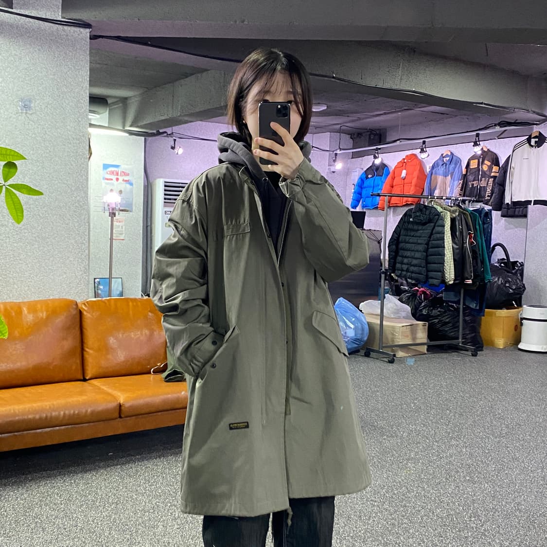 커버낫 카키 피쉬테일 자켓 B4331 상품이미지1