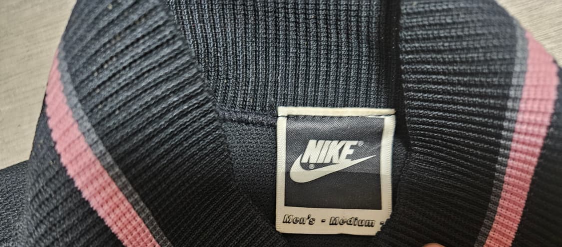 일본 빈티지 나이키 집업 져지/블랙 핑크 상품이미지5