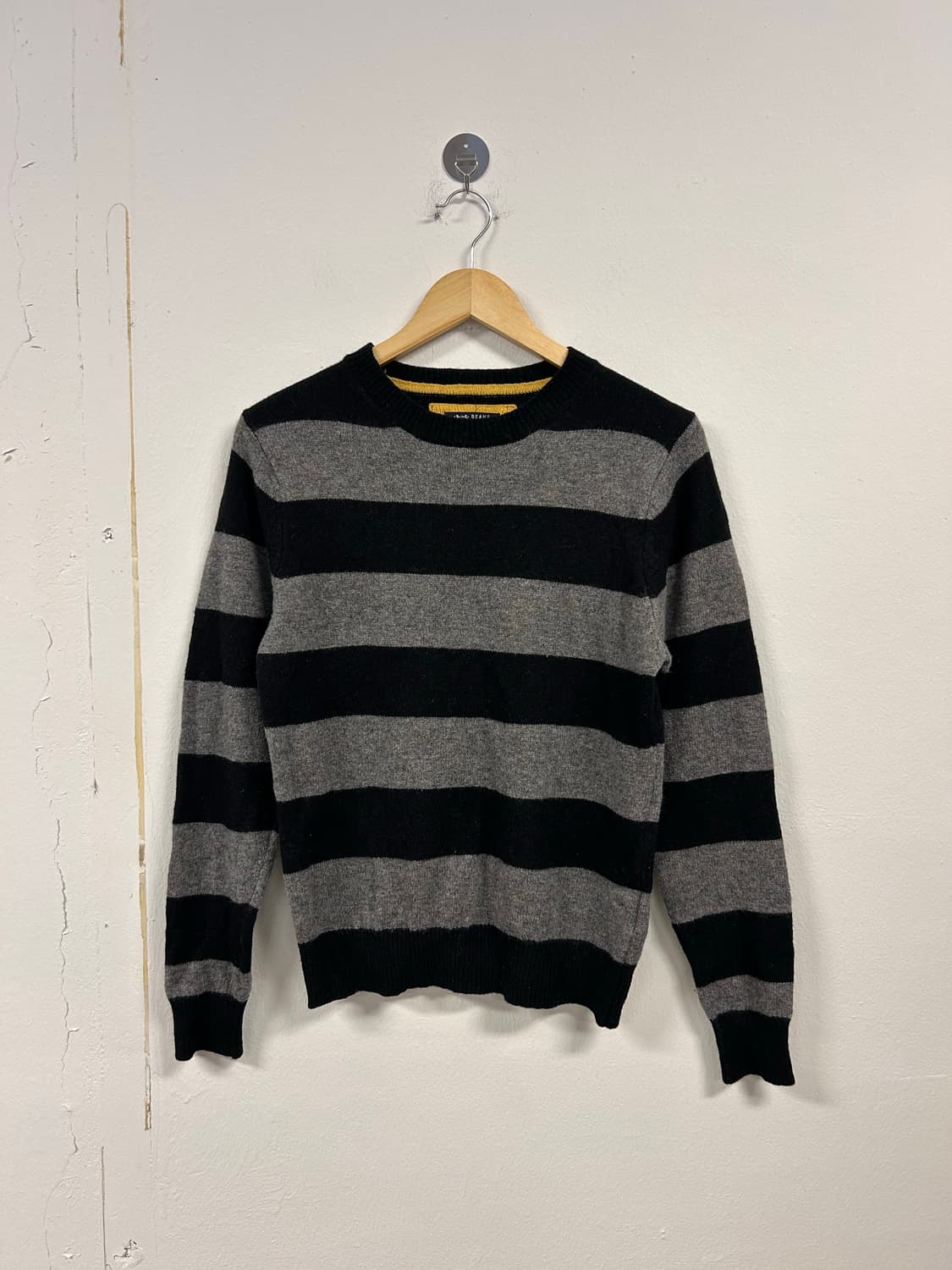 M) 빔즈하트 울 스트라이프 니트 T301 상품이미지1