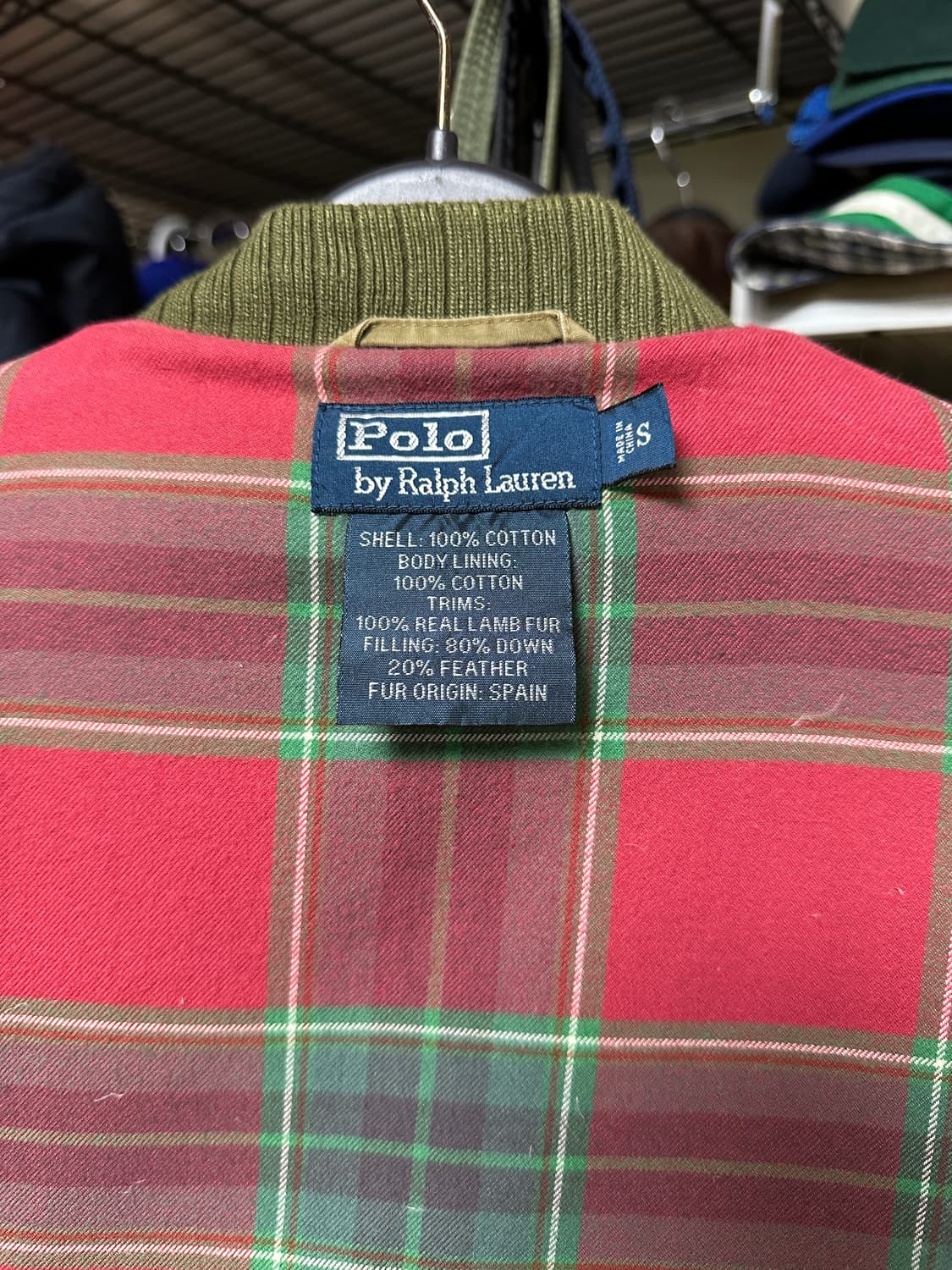 (새상품) 폴로 다운 퀼트베스트 S 상품이미지4