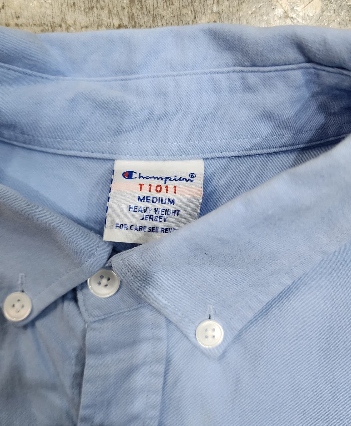 챔피온 빅로고 Heavy weight 긴팔 셔츠 M 상품이미지5