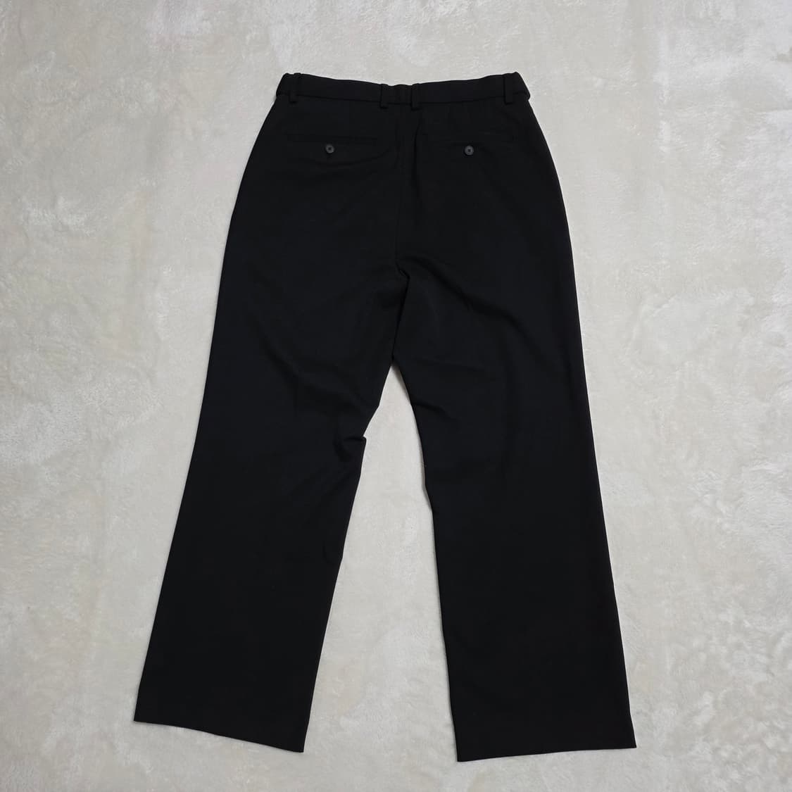 (31)무신사 와이드 히든밴딩 슬랙스 블랙 상품이미지3