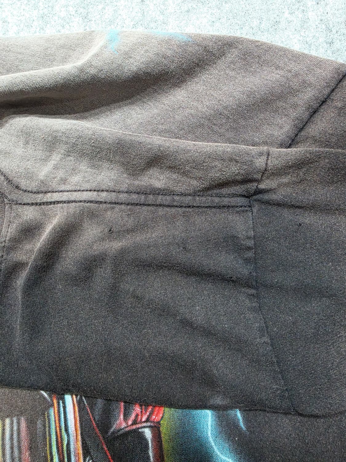 락볼루션 아이언 메이든 바이크 라이더 워시드 페이드 락티 반팔티 XL 상품이미지4