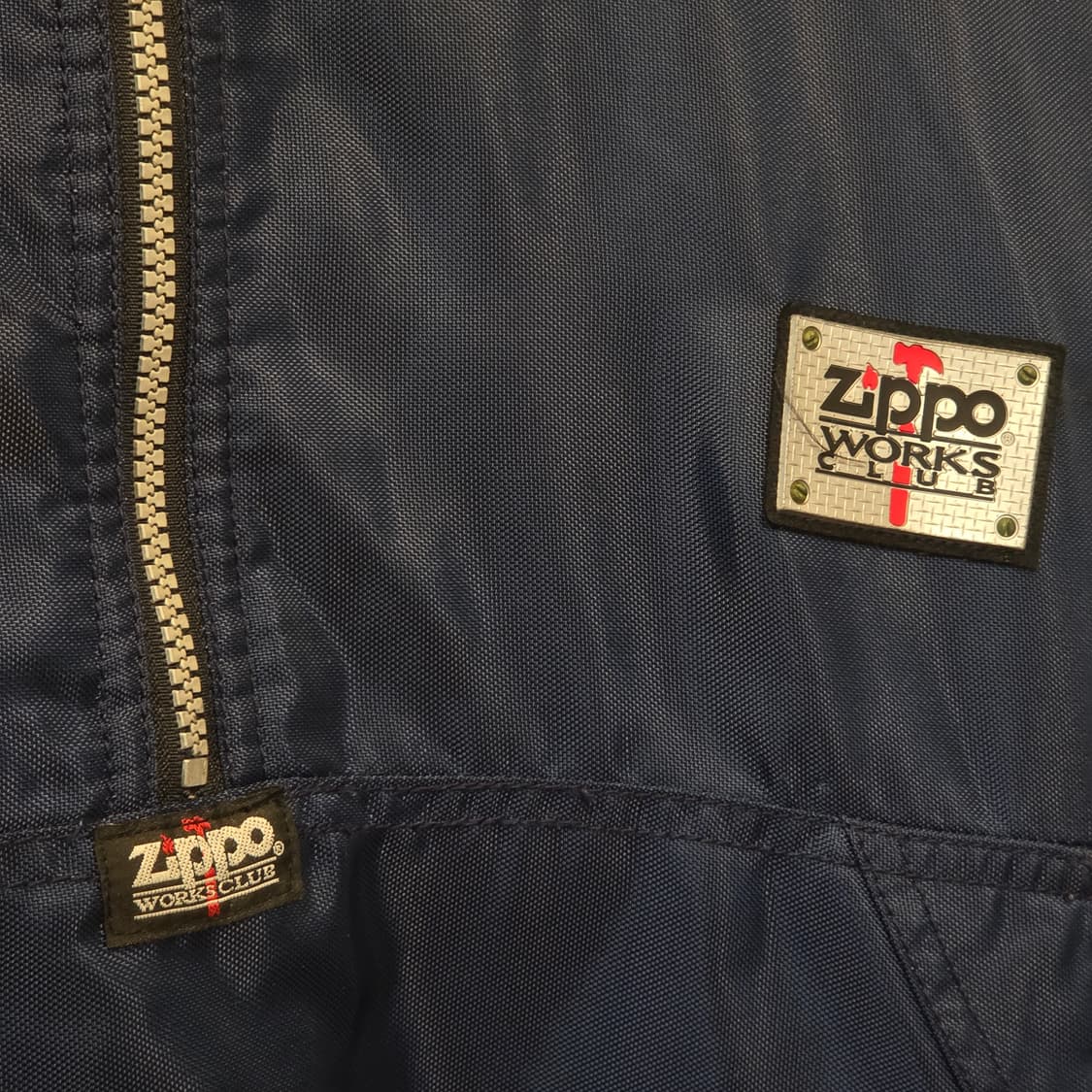 일본 빈티지 지포라이터 누빔 아노락 후드 상품이미지4