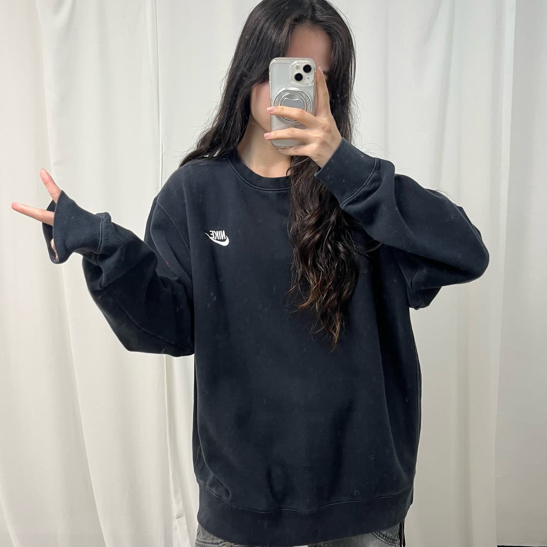 Nike black sweatshirt 상품이미지2
