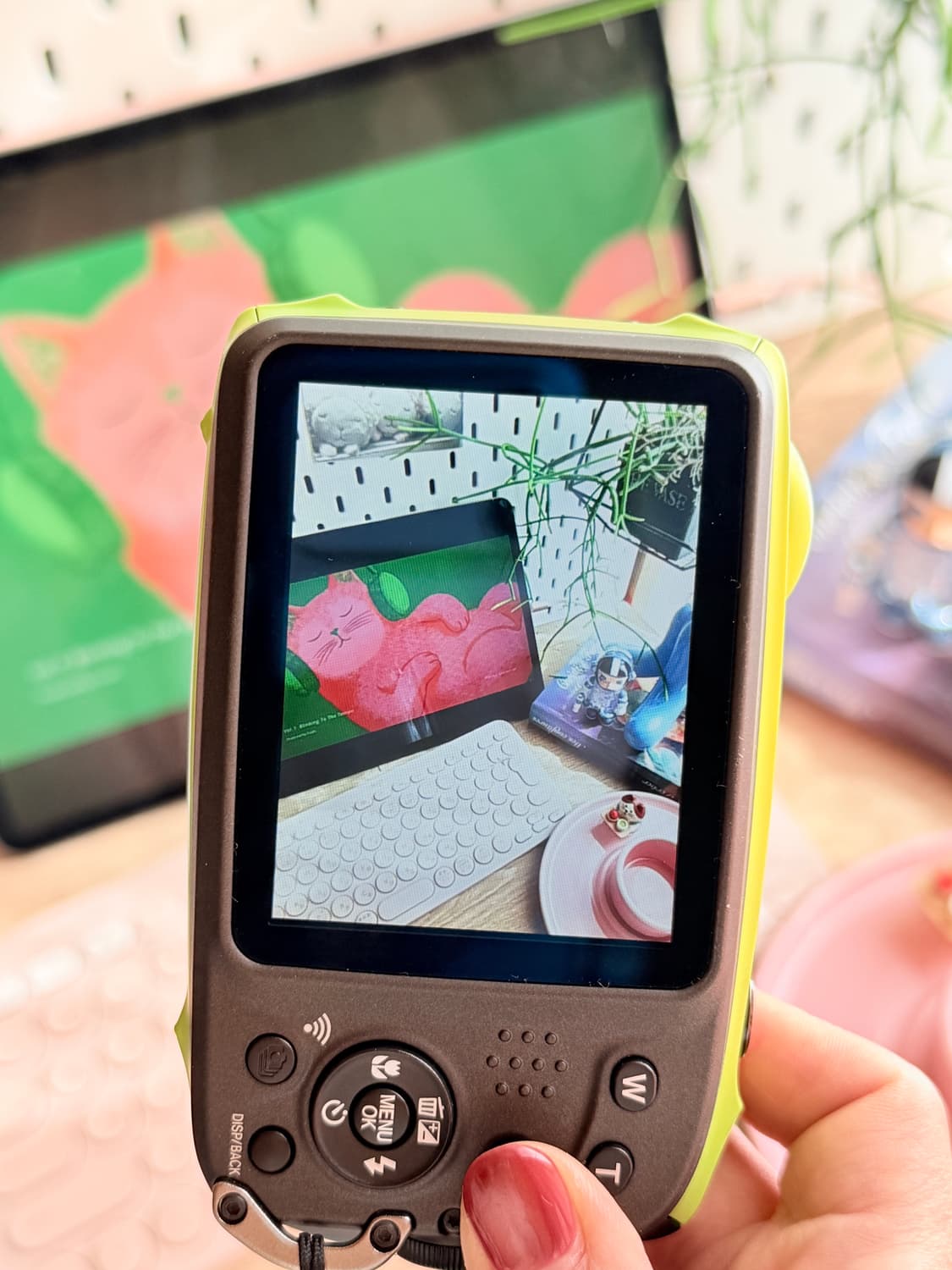 💚풀박스 미품 후지 파인픽스 XP90  라임그린💚빈티지디카 상품이미지9