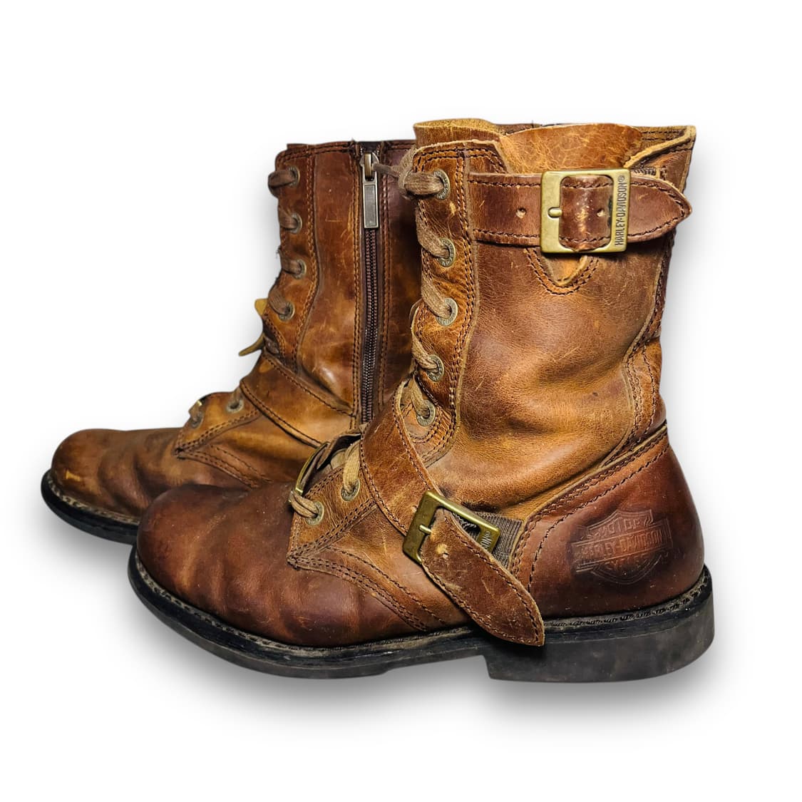 할리데이비슨 웨스턴 다크 브라운 빈티지 레인저 부츠 상품이미지5