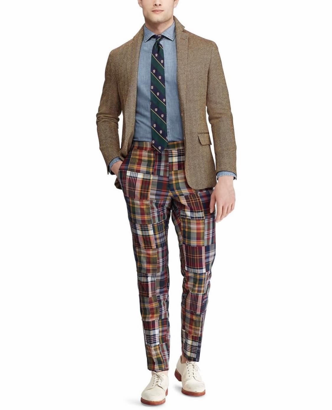 폴로 마드라스 패치워크 트라우저 상품이미지7