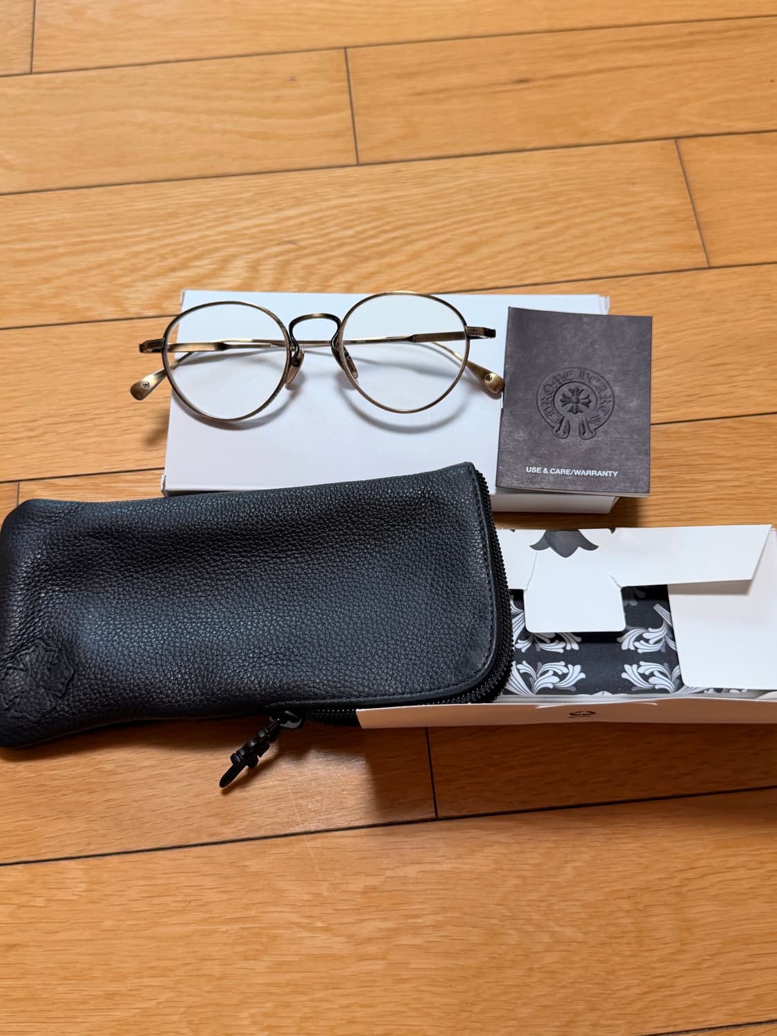 크롬하츠 thick 안경 앤틱골드 상품이미지2