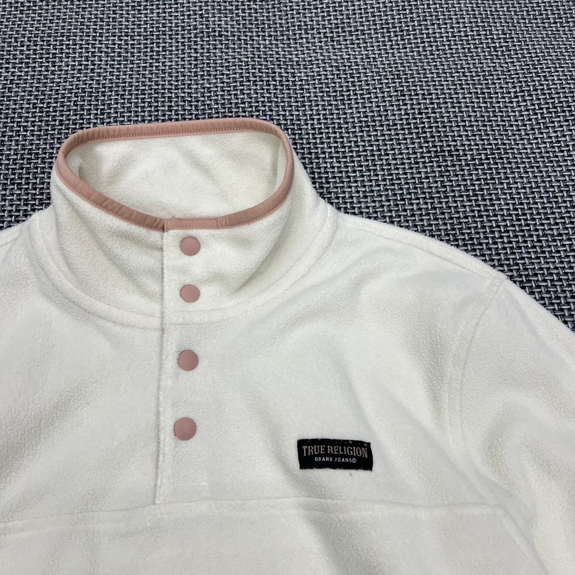 트루릴리전 하프버튼 후리스 상품이미지2