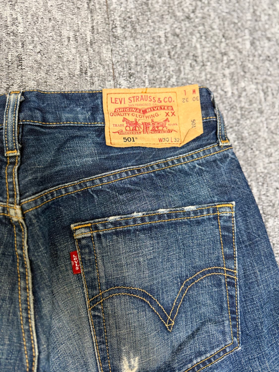 빈티지 00’s 리바이스 501  30x31 상품이미지3