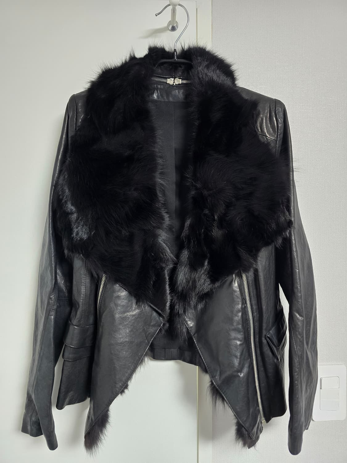 이태리 양가죽 폭스스크랩 자켓 상품이미지1