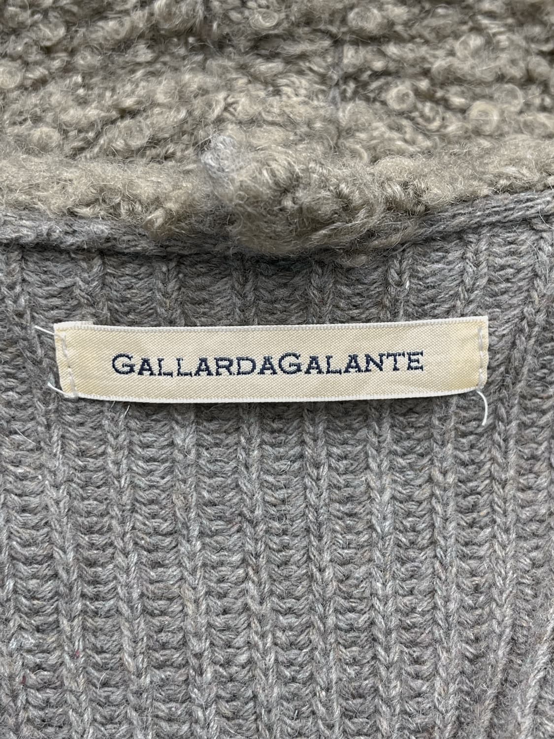 Gallarda Galante 쉐르파 니티드 자켓 상품이미지5