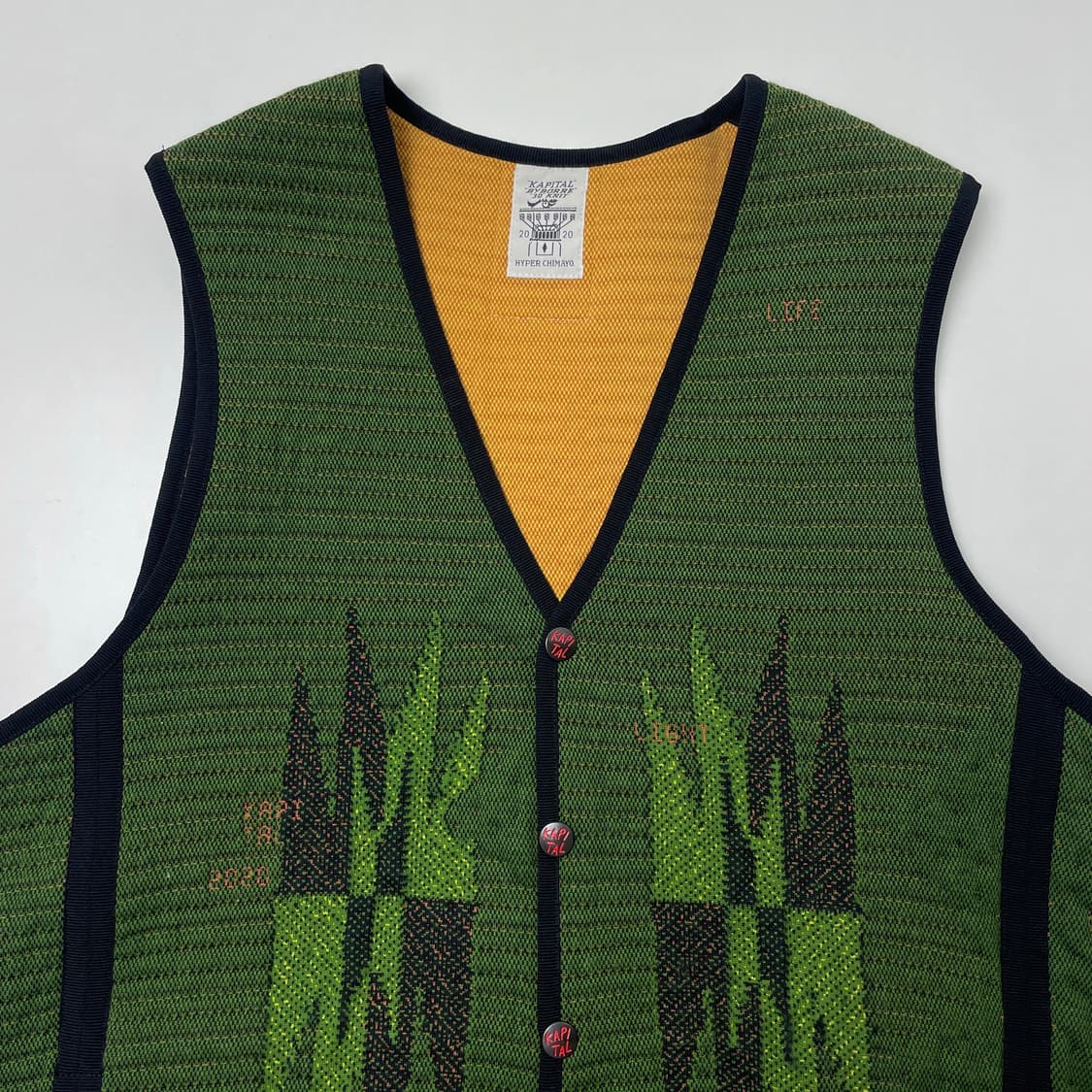 Kapital × BYBORRE Collaboration Vest 상품이미지4