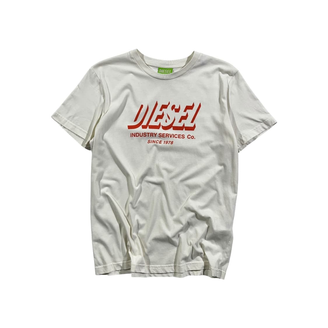 [Diesel] 디젤 로고 프린팅 반팔티셔츠 상품이미지1