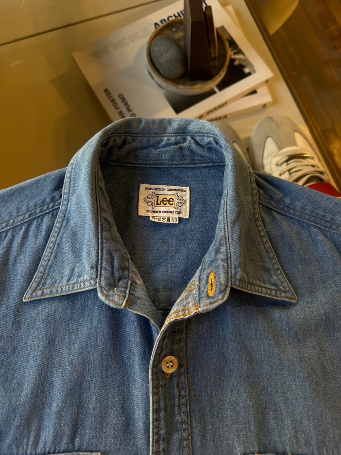 LEE 리 데님 셔츠 100 상품이미지8