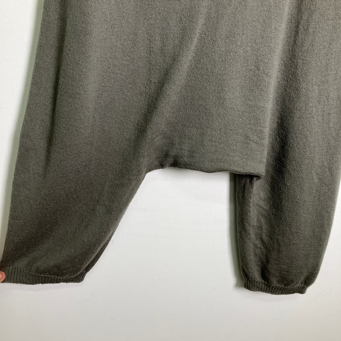 17SS 릭오웬스 다크쉐도우 드로스트링 사루엘 조거 팬츠 XS 상품이미지8