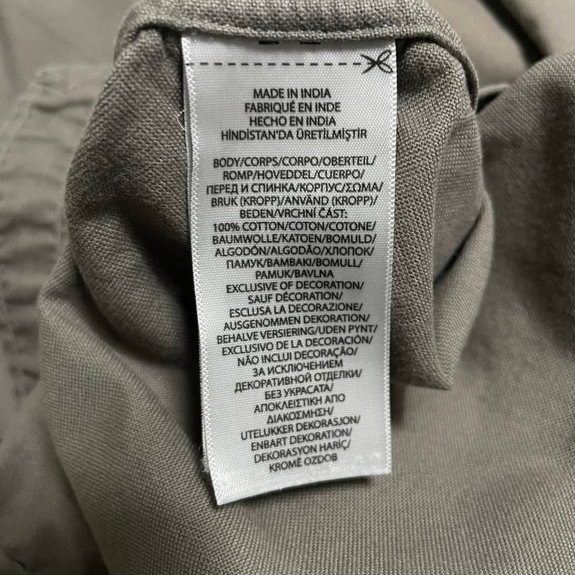 L 폴로랄프로렌 클래식핏 샌드 코튼 셔츠 상품이미지5