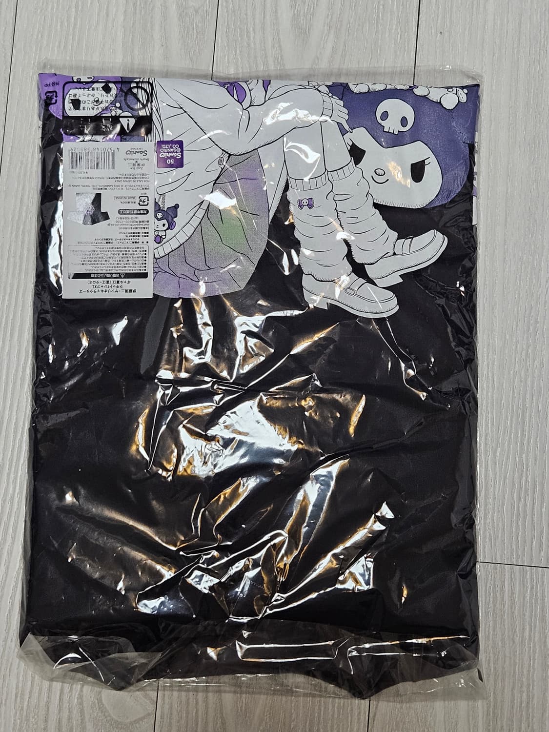 이토 준지 X 산리오 쿠로미 반팔 티셔츠 XL 새상품 상품이미지2