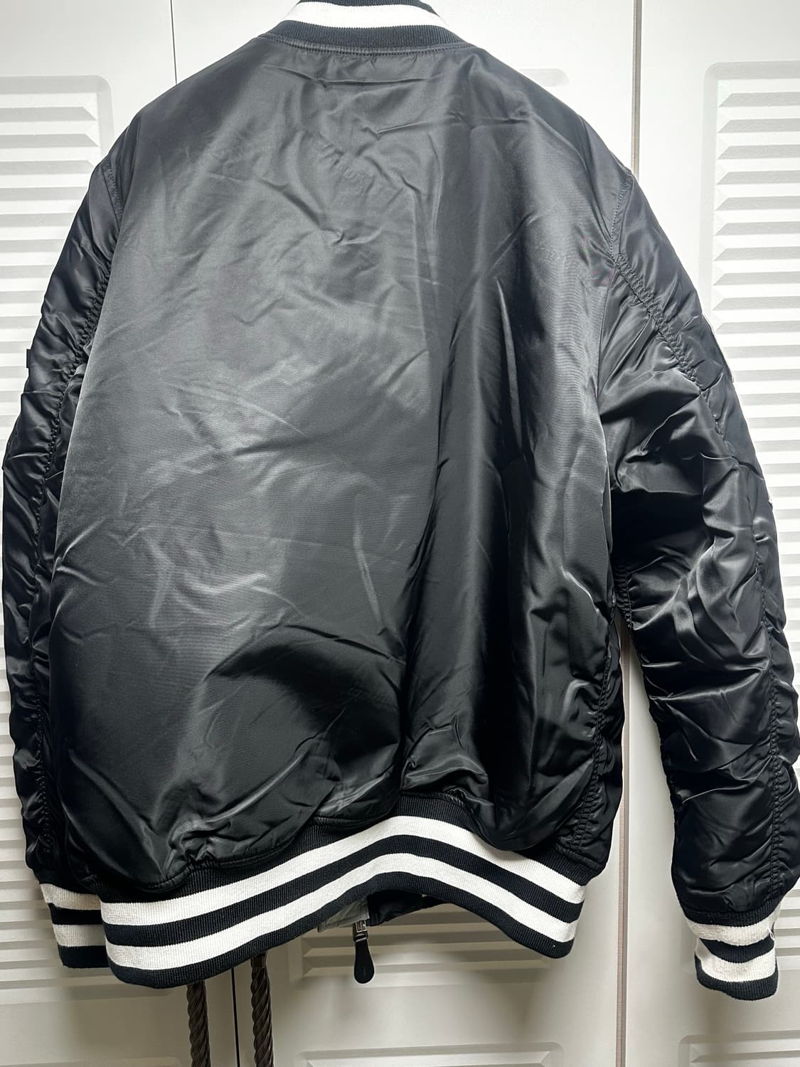 알파인더스트리 시카고 화이트삭스 MA-1 항공점퍼 XL 사이즈 상품이미지3