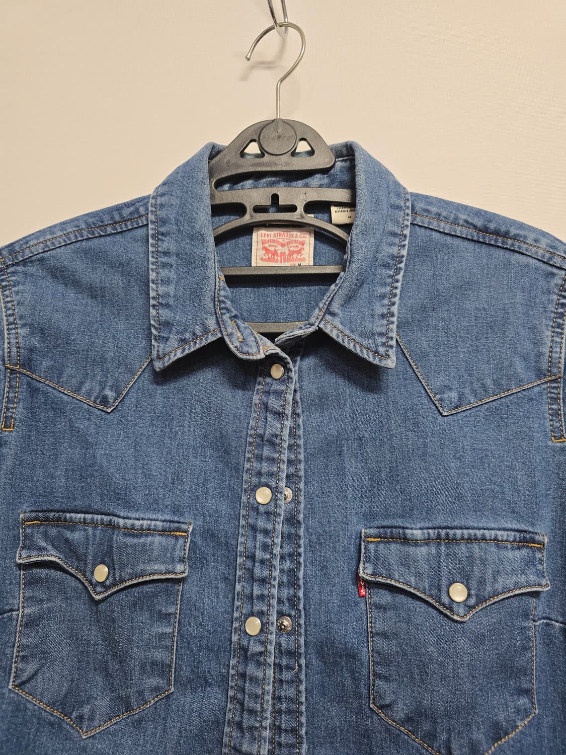 리바이스 데님 웨스턴 셔츠 청남방 상품이미지2
