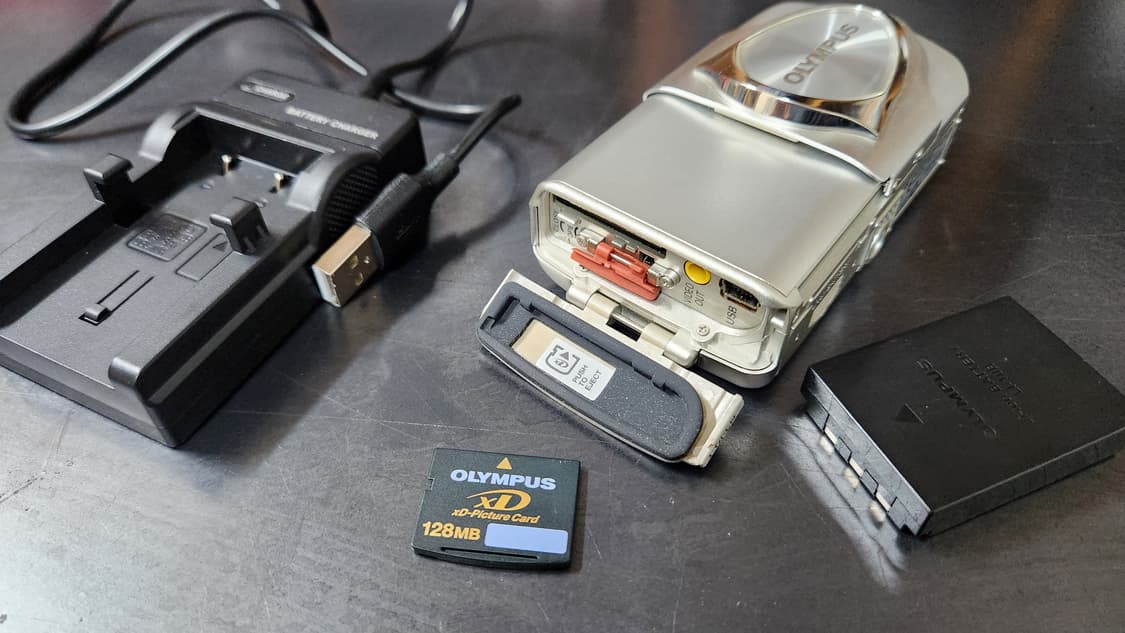 올림푸스 뮤20 빈티지 디카 실버 상품이미지10