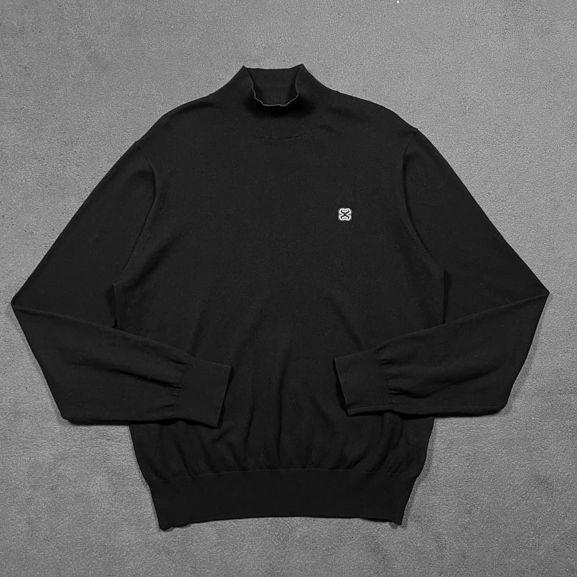 세터 터틀넥 블랙 니트  상품이미지2