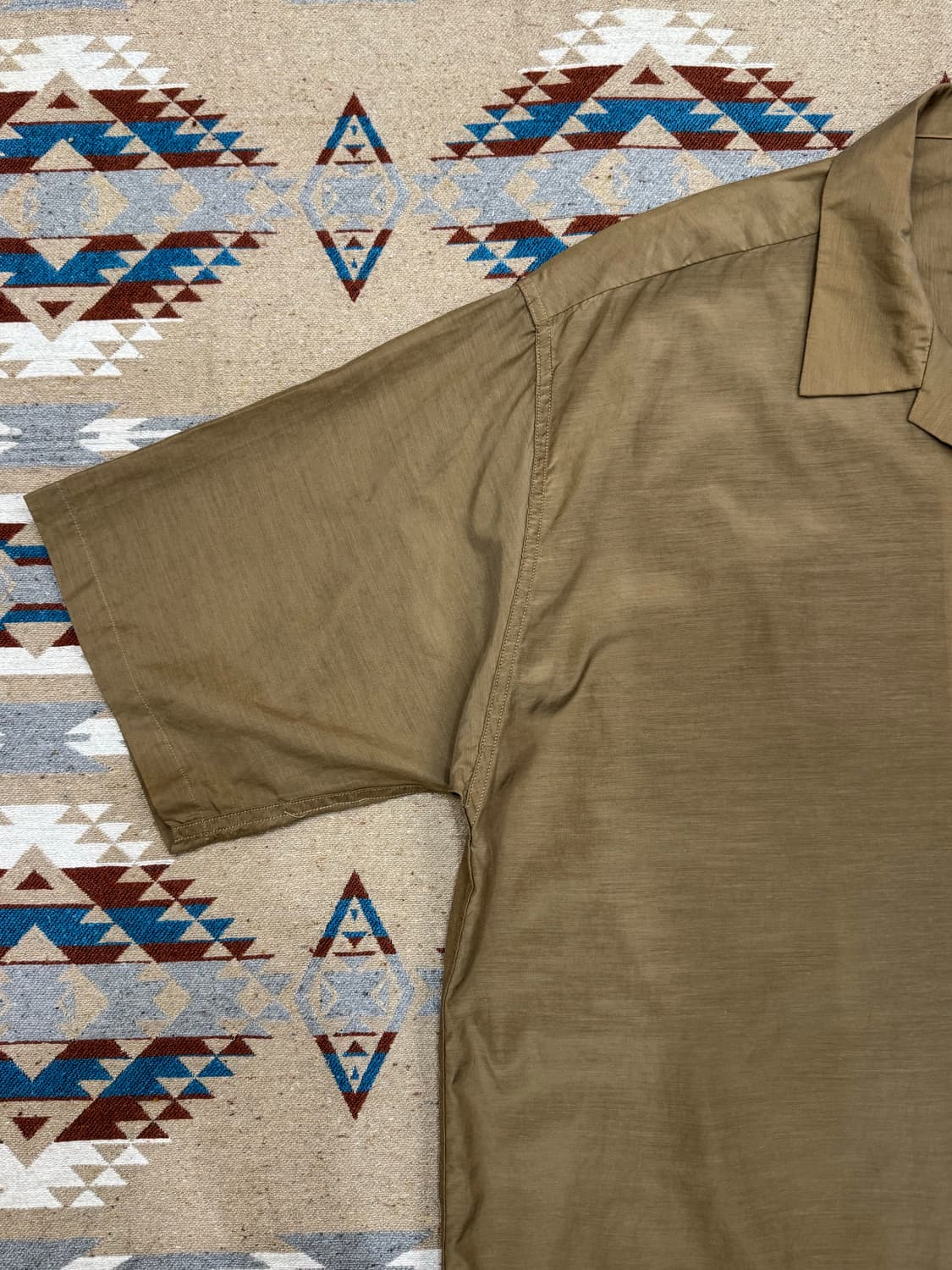 [M][100] 나나미카 오픈카라 셔츠 베이지 (CUPRO) 상품이미지2