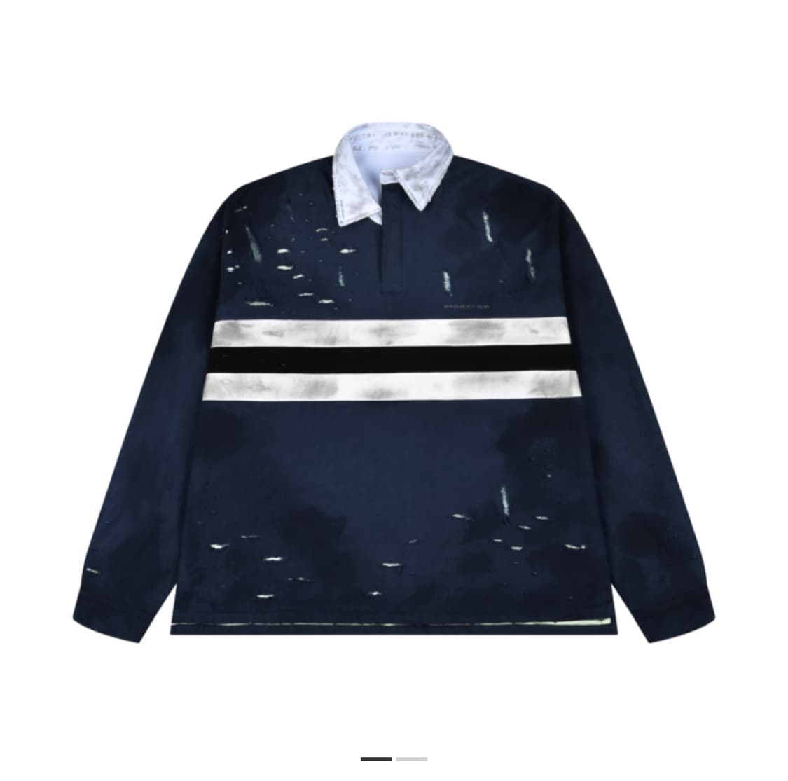 프로젝트 G/R 불리드 폴로 셔츠 네이비 상품이미지1