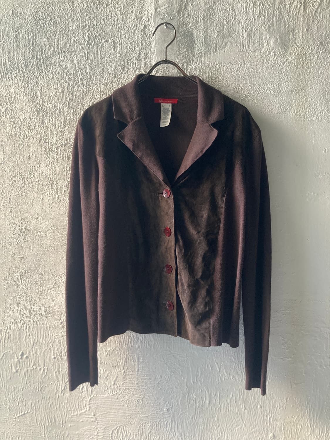 Suede leather mix kint 상품이미지1