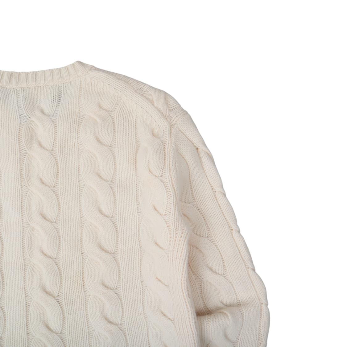 폴로 랄프로렌 아이보리 울 캐시미어 니트 스웨터 상품이미지5