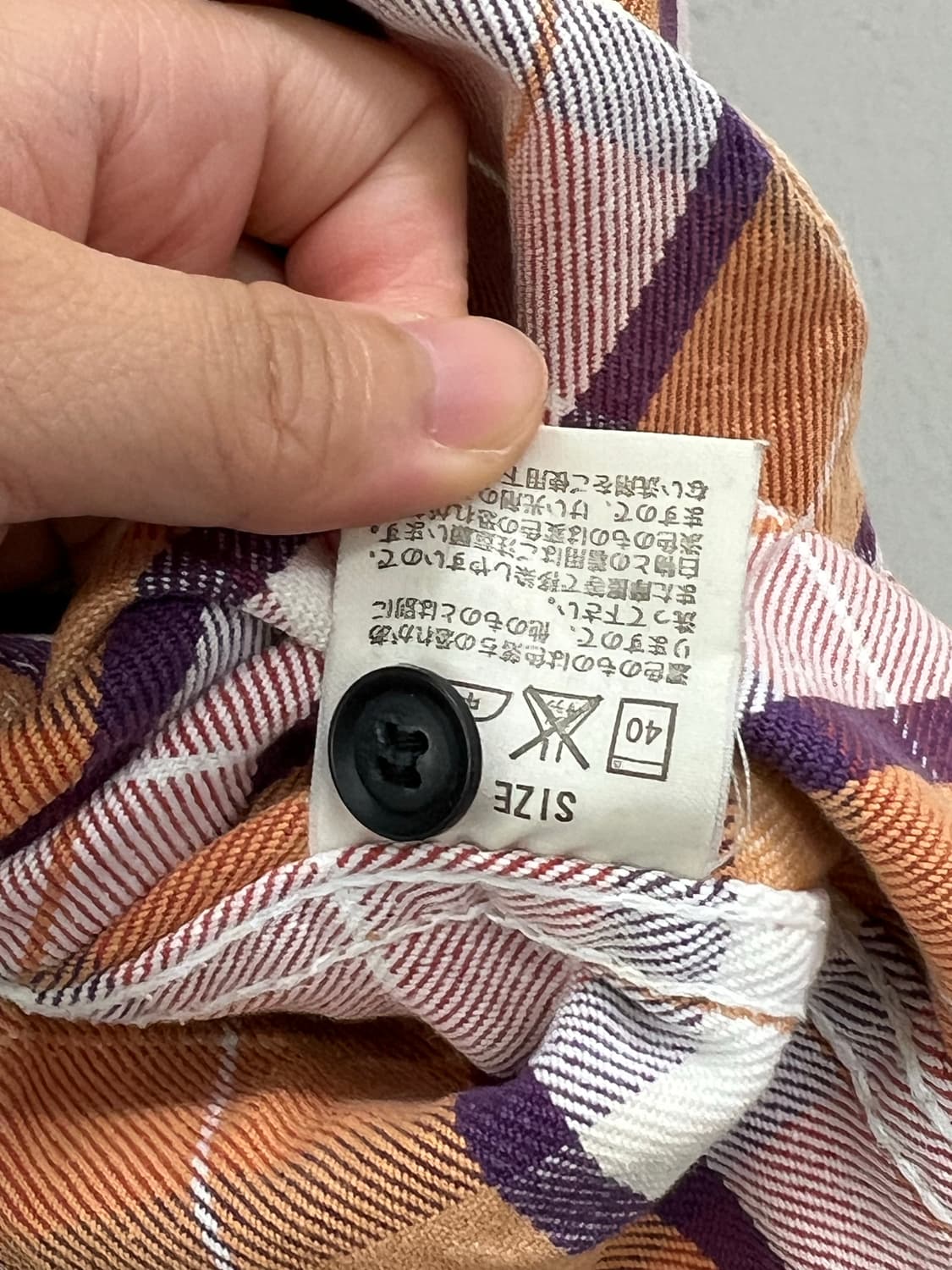 리바이스 레드탭 체크 셔츠 상품이미지5