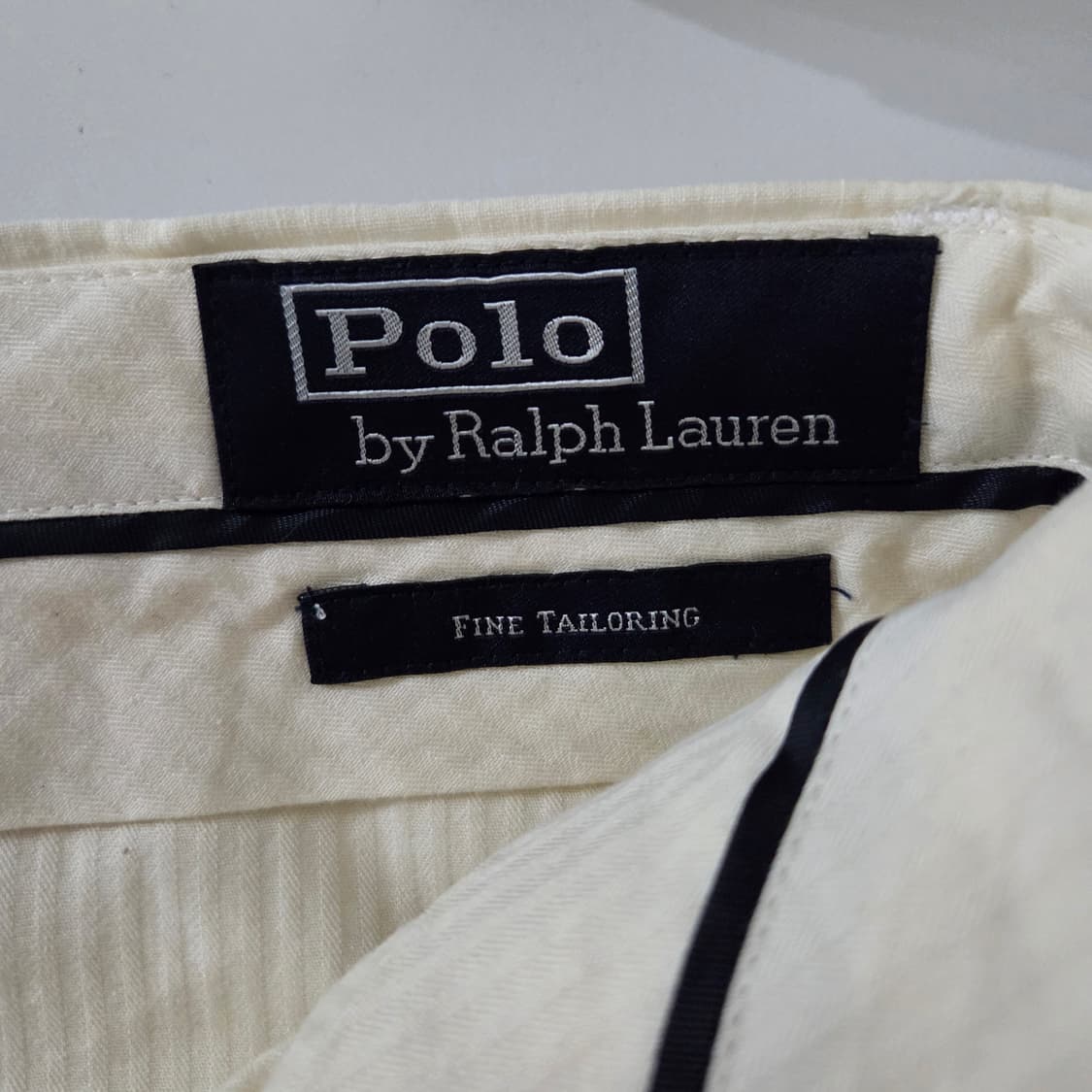 폴로랄프로렌 투턱 실크 블랜드 린넨팬츠 36/30 상품이미지4