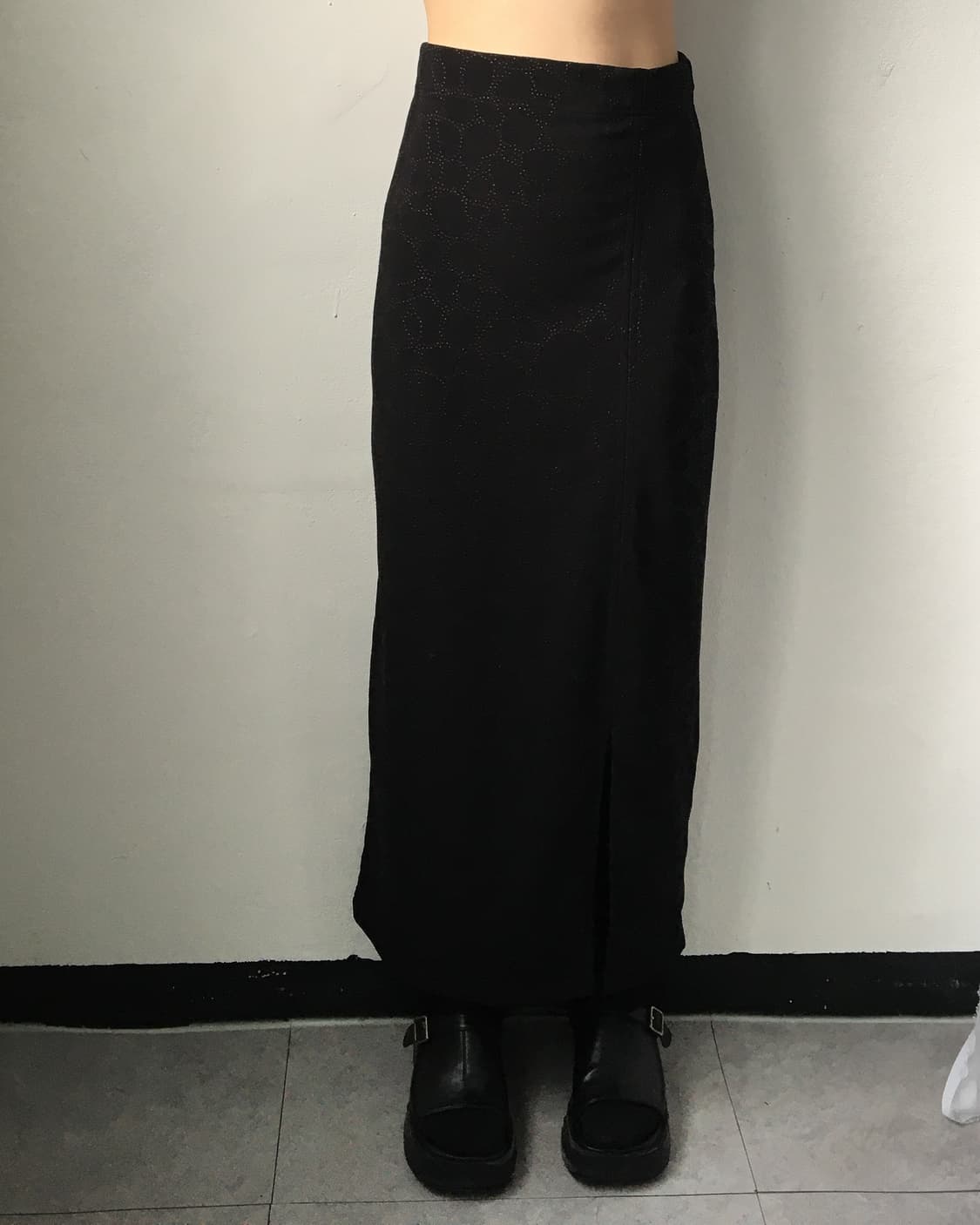 Cubic pattern point skirt 상품이미지5