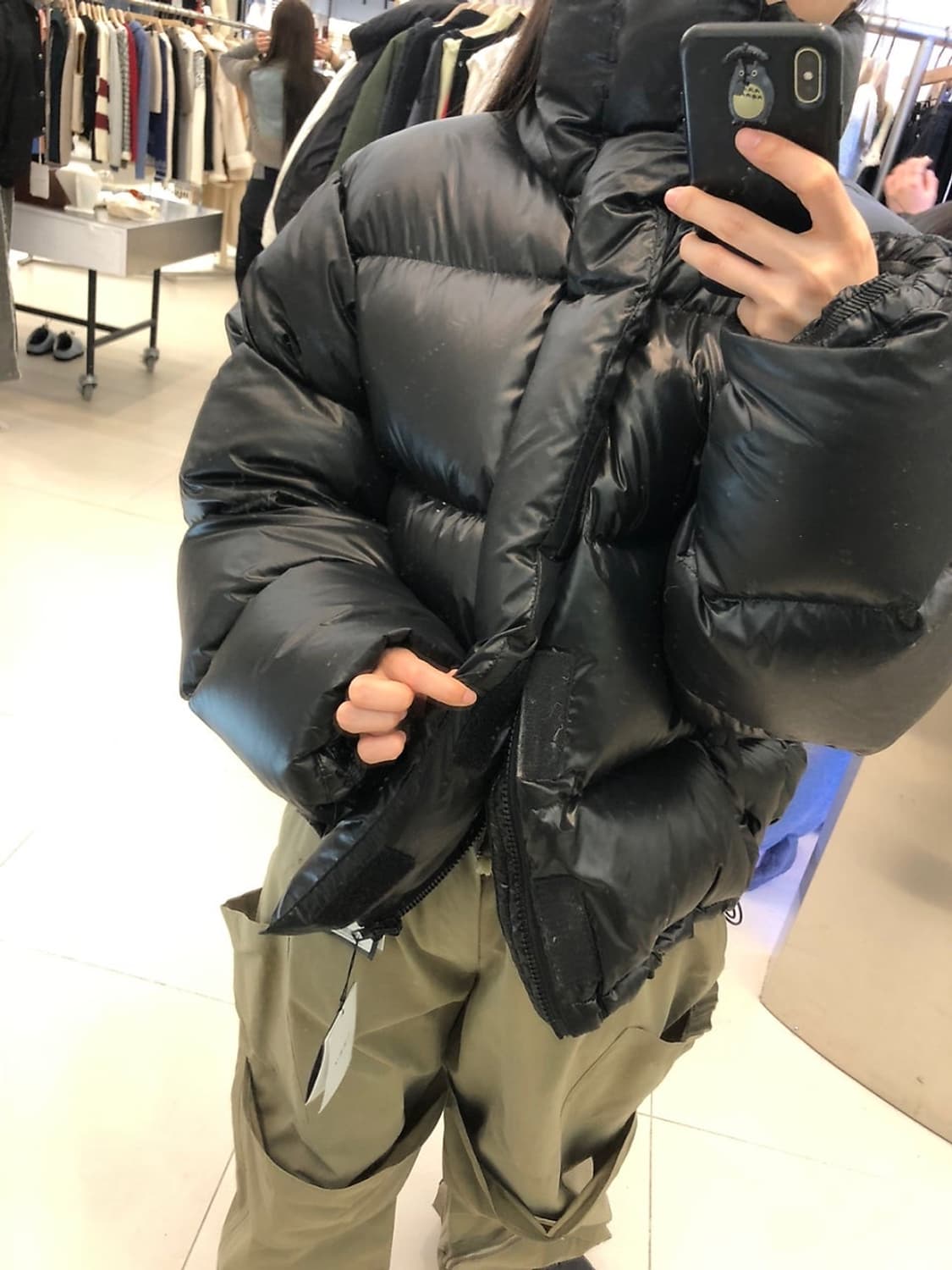 Leey embroidered puffer jacket 패딩 상품이미지4