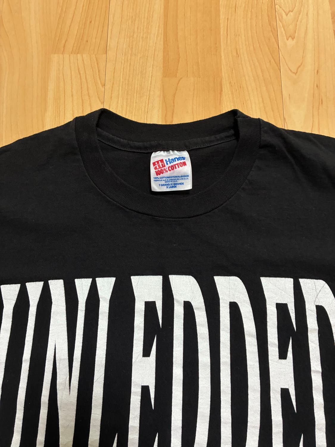 밴드티 NO QUARTER UNLEDDED 1994 XL사이즈 상품이미지2