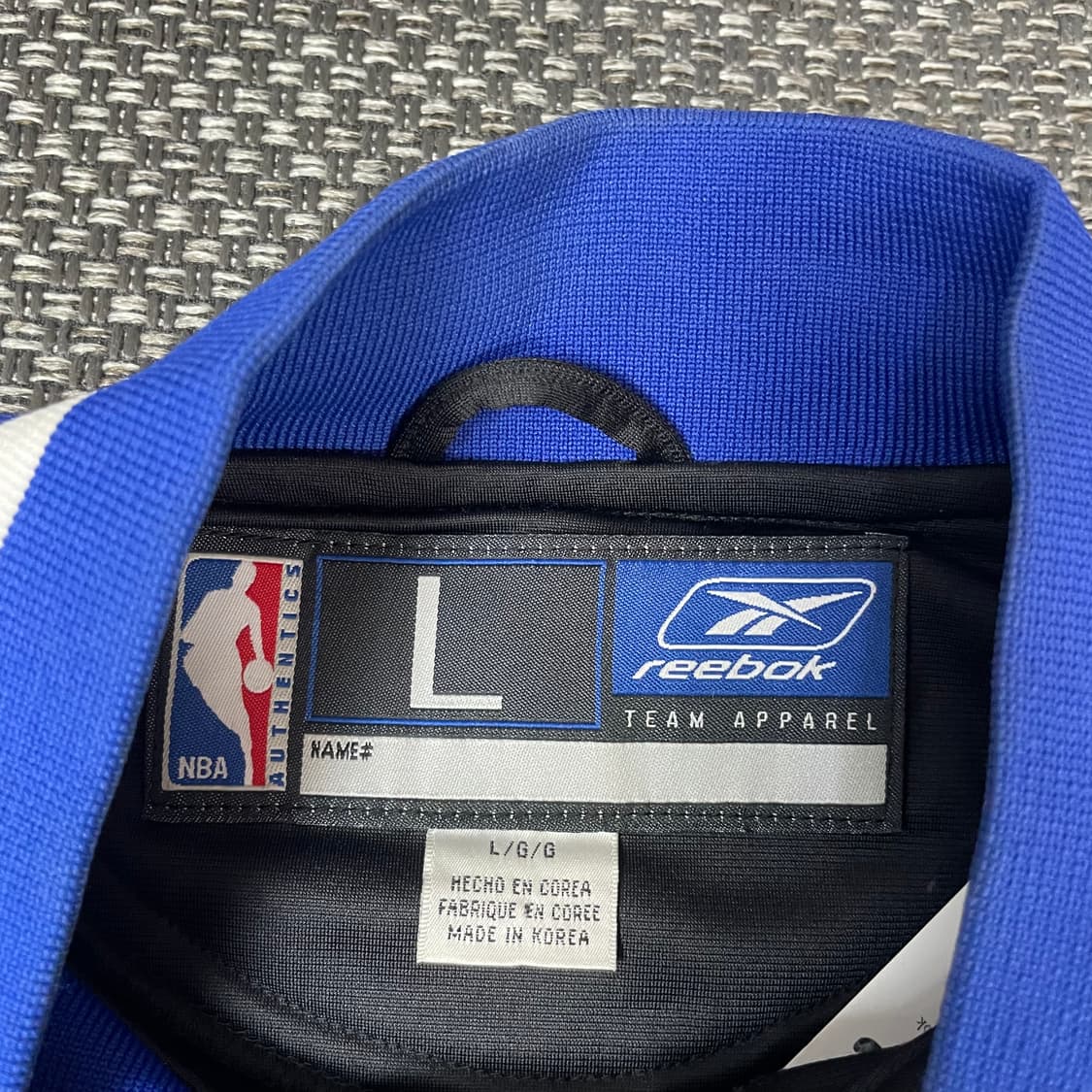 리복 00's NBA 필라델피아 올드스쿨 자켓 L 상품이미지5